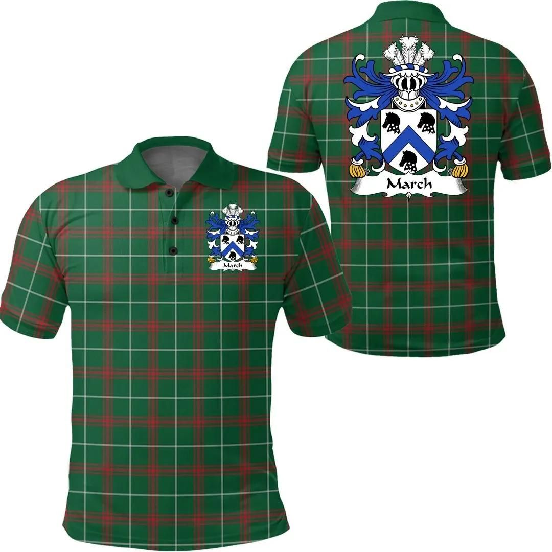 March (AP MEIRCHION) Wales Polo Shirt - Welsh National Tartan A7 March (AP MEIRCHION) Wales Polo Shirt - Welsh National Tartan A7