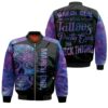 March Girl With Tattoos Pretty Eyes And Thick Things 3D Bomber Jacket