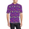Mardi Gras Pattern Print Design 06 Men Polo Shirt