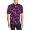 Mardi Gras Pattern Print Design 08 Men Polo Shirt