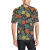 Marigold Pattern Print Design Mr01 Men Polo Shirt