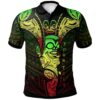 Marquesas Islands Custom Personalized Polo Shirt - Polynesian Tiki Warrior Style Reggae - BN29