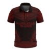 Marquesas Islands Polo Shirt - Polynesian Chief Red Version - BN10