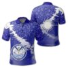 Marshall Islands Coat Of Arms - Polo Shirt - Blue - X Style - J82