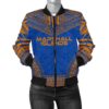 Marshall Islands Flag Polynesian Chief Women'S Bomber Jacket - Bn10 Bomber Jacket