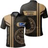Marshall Islands Gold Polo Shirt- Boba Style - AH - J14