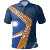 Marshall Islands Polo Shirt - Polynesian Coat Of Arms A224