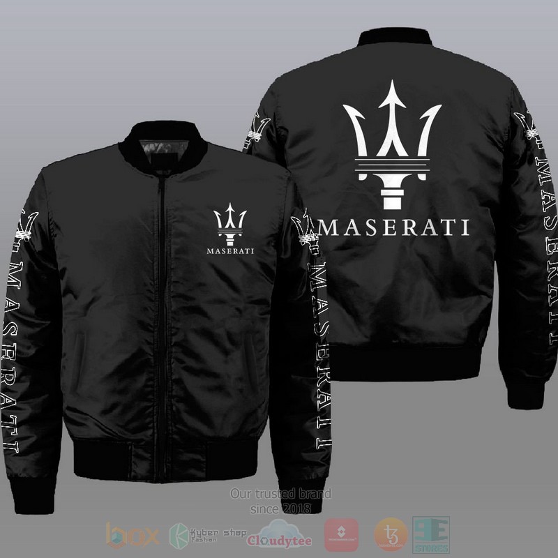 Maserati Car Bomber Jacket Maserati Car Bomber Jacket