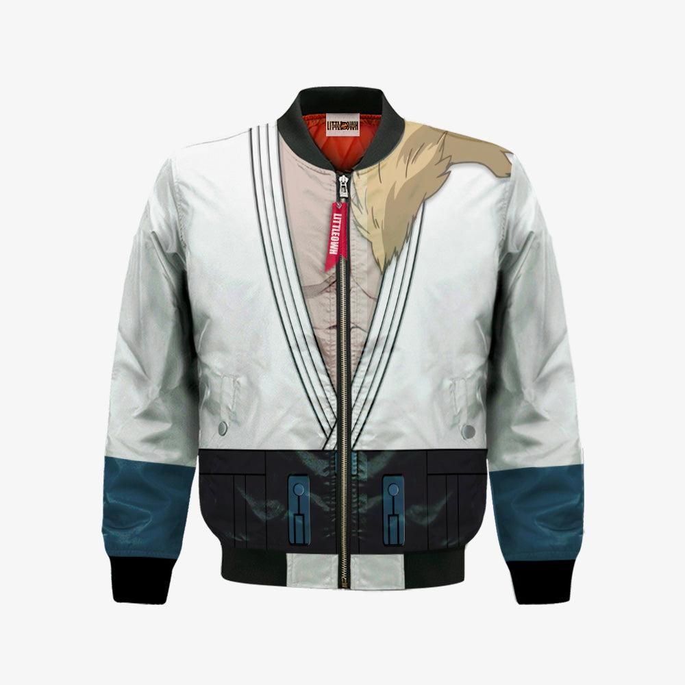 Mashirao Ojiro Bomber Jacket Custom My Hero Academia Cosplay Costumes Bomber Jacket Mashirao Ojiro Bomber Jacket Custom My Hero Academia Cosplay Costumes Bomber Jacket