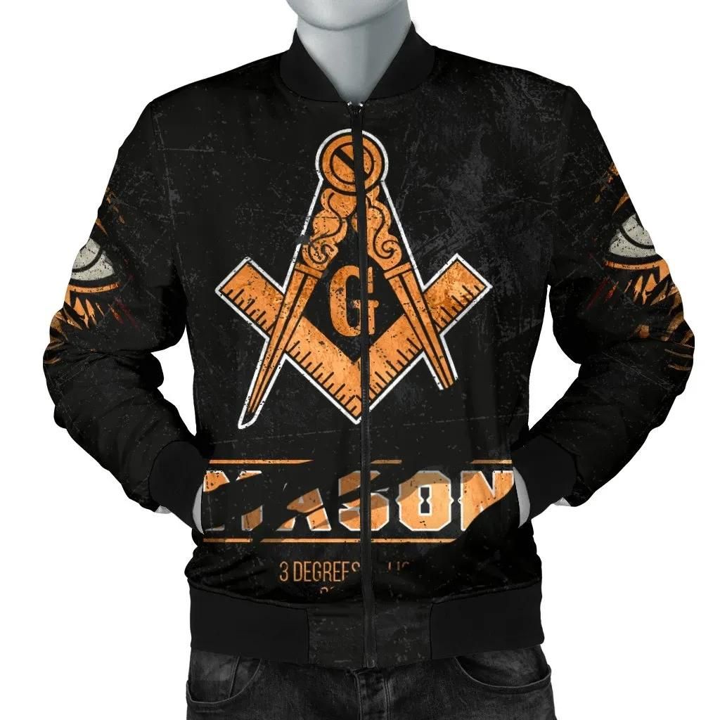 Masonic In Me All Men's Bomber Jacket - Special Grunge Style A27 Bomber Jacket Masonic In Me All Men's Bomber Jacket - Special Grunge Style A27 Bomber Jacket