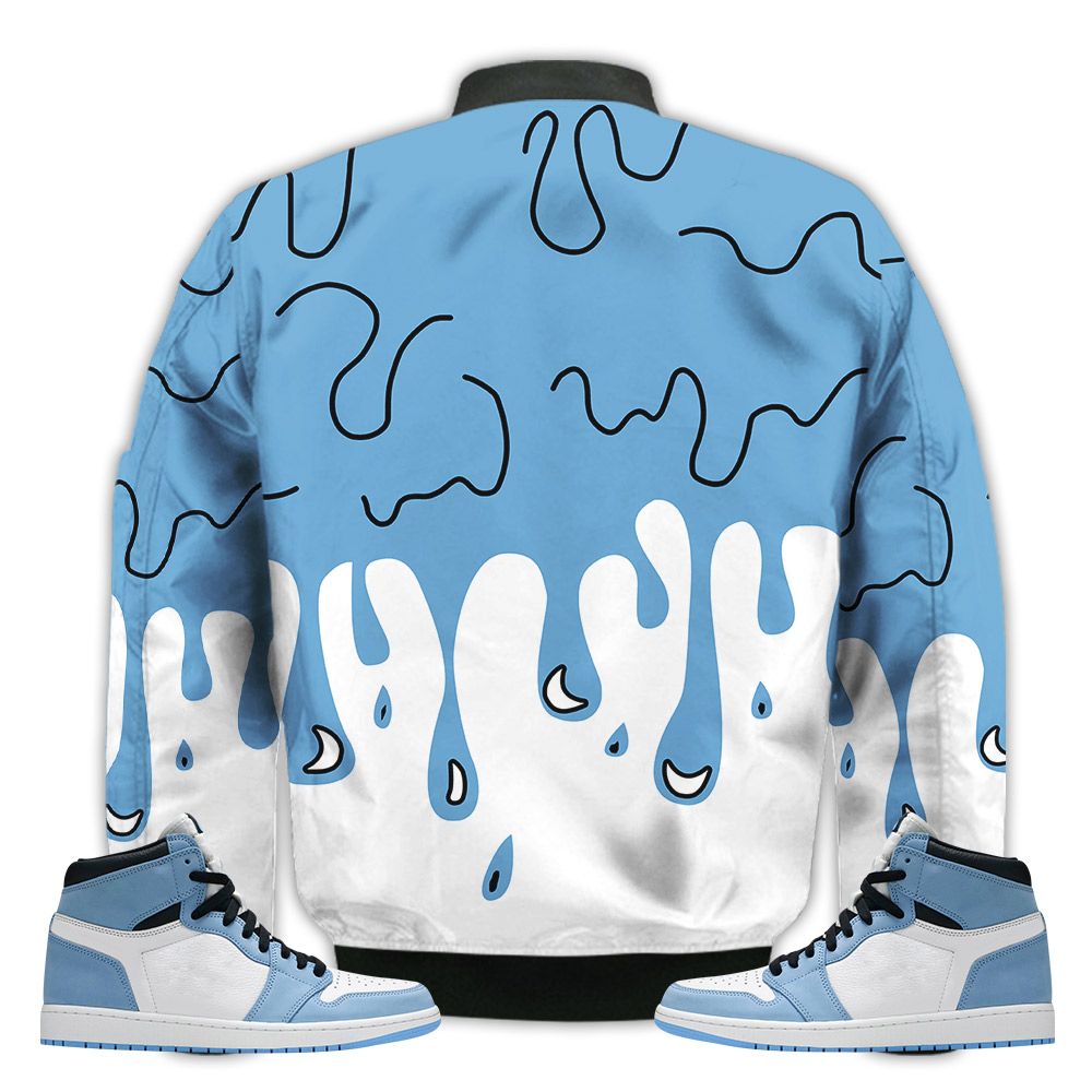 Match-Kicks-Tees-JD-1-High-OG-University-Blue-Martin-Bebes-Kids-90s-Melanin-University-Blue-1s-Gifts-Unisex-Matching-3D-Bomber-Jacket-2