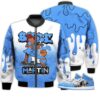 Match Kicks Tees JD 1 Mid Game Winner - Martin Bebe's Kids 90s Melanin - Mid Game Winner 1s Gifts Unisex Matching 3D Bomber Jacket