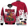 Match Kicks Tees JD 1 Mid Multi Color 2022 - Martin Bebe's Kids 90s Melanin - Multi Color 2022 1s Gifts Unisex Matching 3D Bomber Jacket
