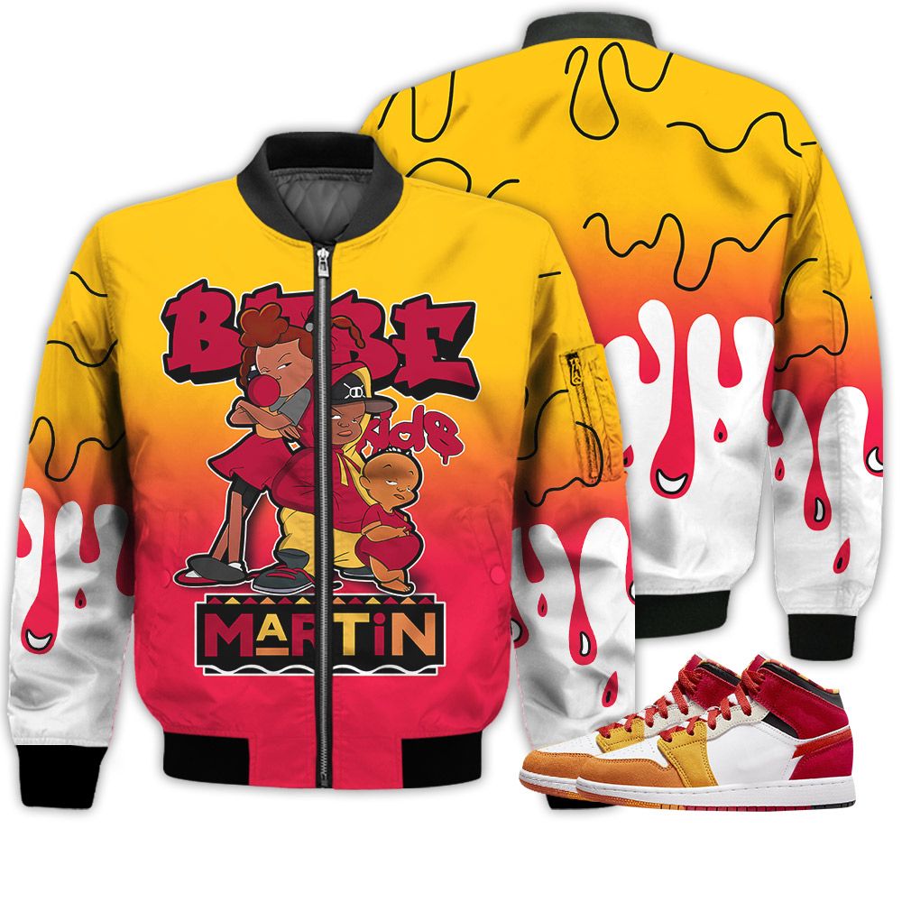 Match Kicks Tees JD 1 Mid Picnic - Martin Bebe's Kids 90s Melanin - Mid Picnic 1s Gifts Unisex Matching 3D Bomber Jacket Match Kicks Tees JD 1 Mid Picnic - Martin Bebe's Kids 90s Melanin - Mid Picnic 1s Gifts Unisex Matching 3D Bomber Jacket