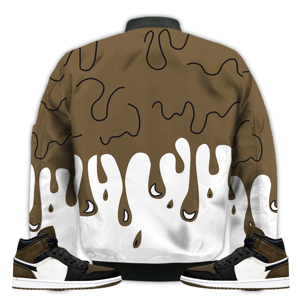 Match-Kicks-Tees-JD-1-Mid-SE-Olive-Toe-Martin-Bebes-Kids-90s-Melanin-Mid-SE-Olive-Toe-1s-Gifts-Unisex-Matching-3D-Bomber-Jacket-2