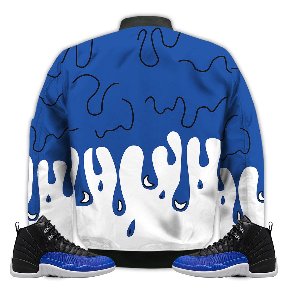 Match-Kicks-Tees-JD-12-Hyper-Royal-Martin-Bebes-Kids-90s-Melanin-Hyper-Royal-12s-Gifts-Unisex-Matching-3D-Bomber-Jacket-2
