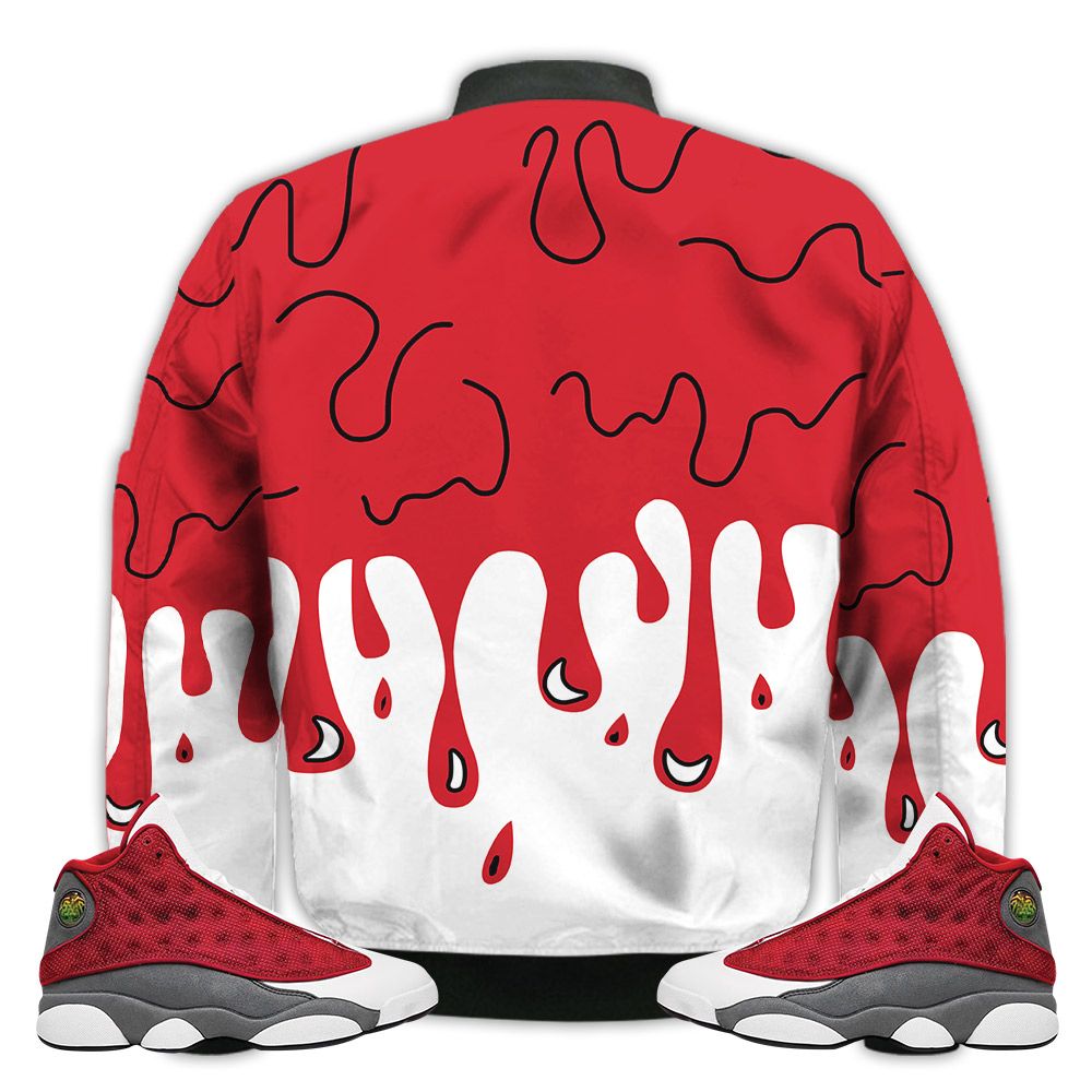 Match-Kicks-Tees-JD-13-Retro-Red-Flint-Martin-Bebes-Kids-90s-Melanin-Red-Flint-13s-Gifts-Unisex-Matching-3D-Bomber-Jacket-2