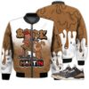 Match Kicks Tees JD 3 Retro Desert Elephant - Martin Bebe's Kids 90s Melanin - Desert Elephant 3s Gifts Unisex Matching 3D Bomber Jacket