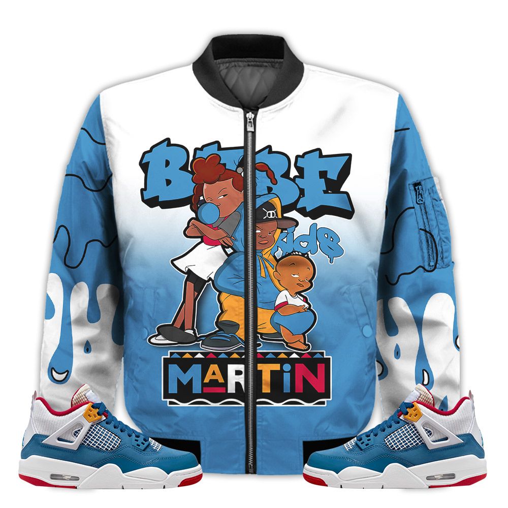 Match-Kicks-Tees-JD-4-GS-Messy-Room-Martin-Bebes-Kids-90s-Melanin-Messy-Room-4s-Gifts-Unisex-Matching-3D-Bomber-Jacket-1