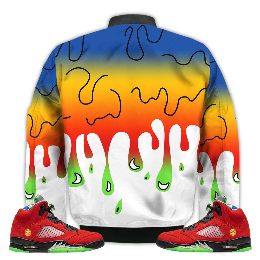 Match-Kicks-Tees-JD-5-Retro-What-The-Martin-Bebes-Kids-90s-Melanin-What-The-5s-Gifts-Unisex-Matching-3D-Bomber-Jacket-2