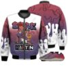 Match Kicks Tees Yz 700 V3 Fade Carbon - Martin Bebe's Kids 90s Melanin - V3 Fade Carbon 700s Gifts Unisex Matching 3D Bomber Jacket