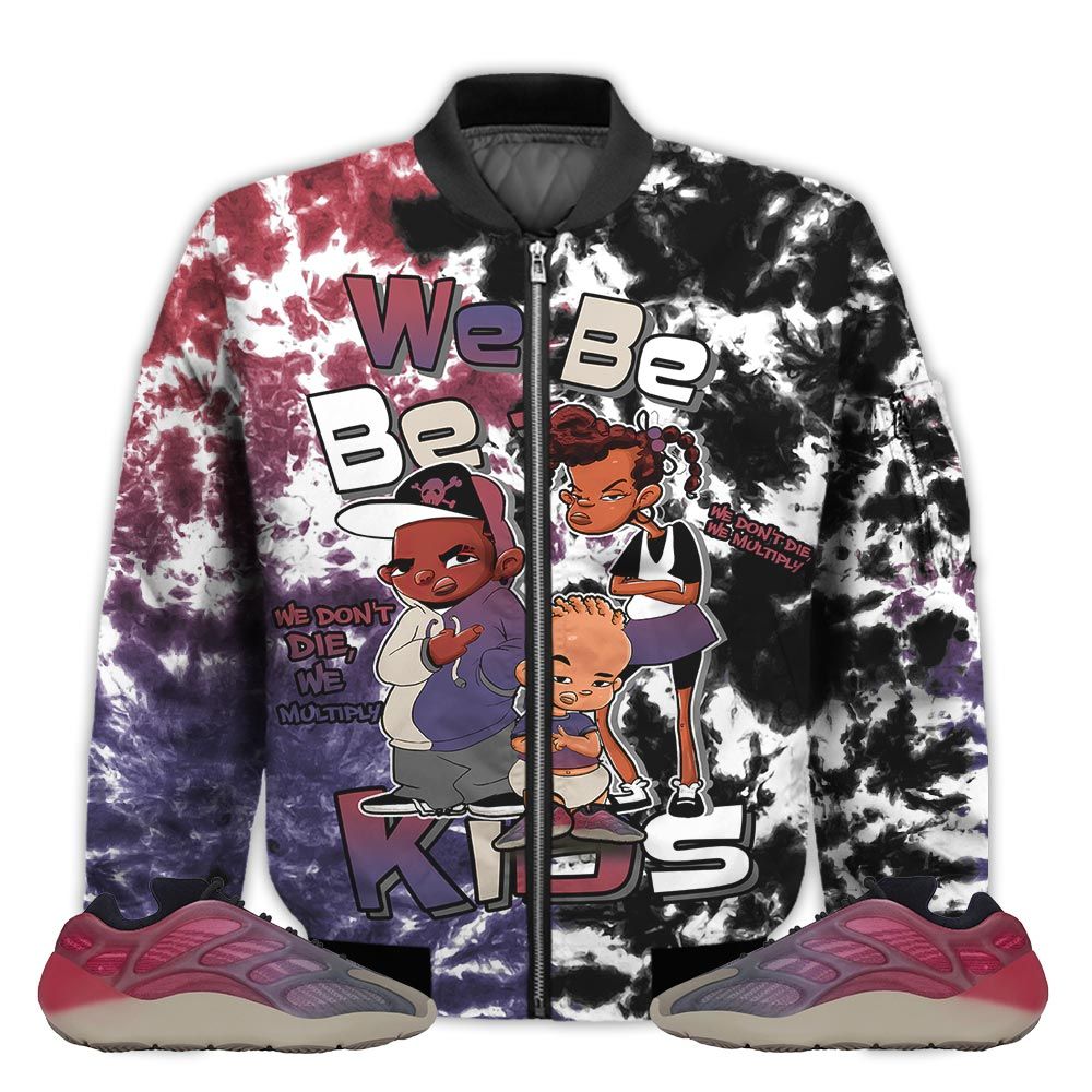 Match-My-Kids-Shirt-Yz-700-V3-Fade-Carbon-We-Bay-Bay-Kids-90s-Melanin-Tiedye-V3-Fade-Carbon-700s-Gifts-Unisex-Matching-3D-Bomber-Jacket-1