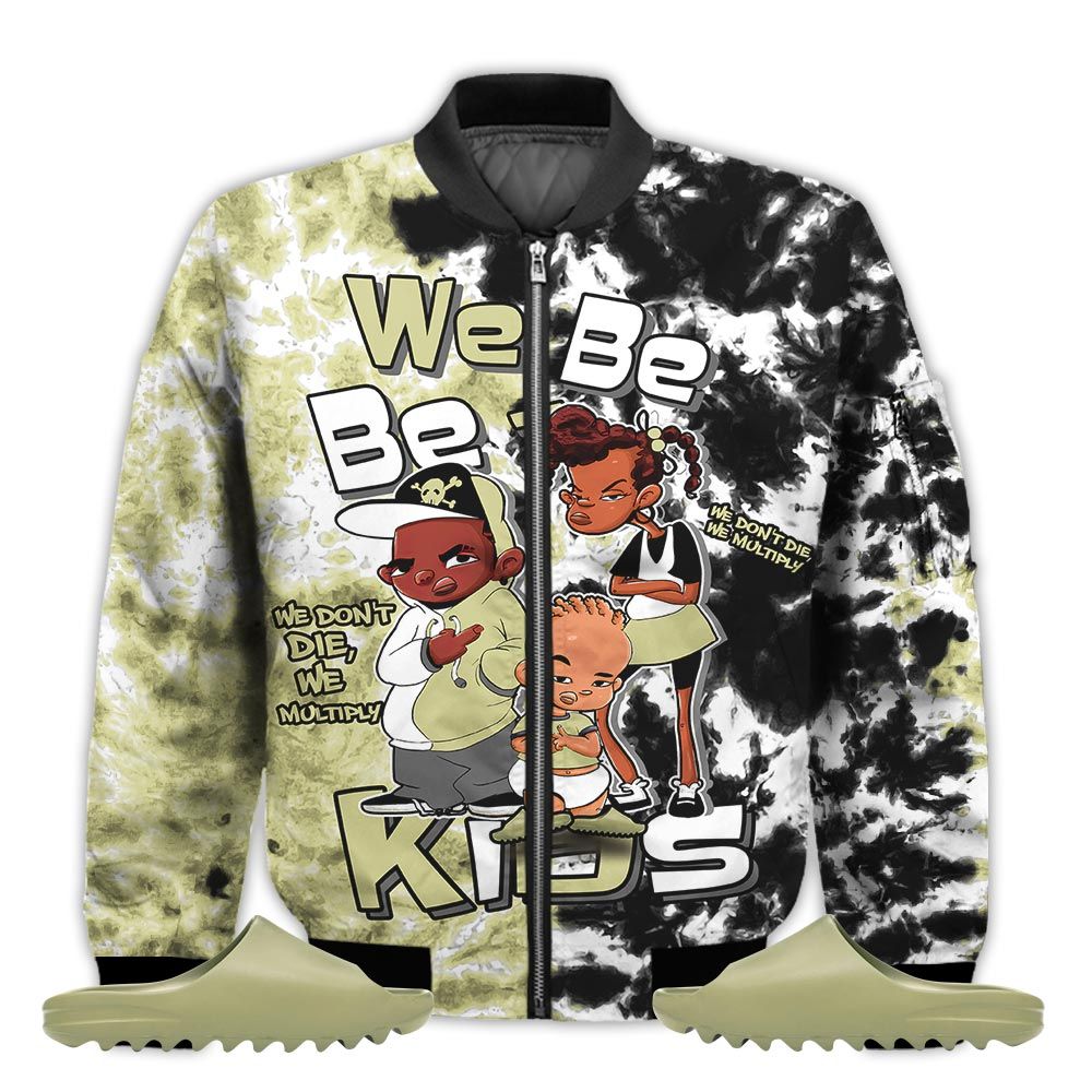 Match-My-Kids-Shirt-Yz-Slide-Resin-We-Bay-Bay-Kids-90s-Melanin-Tiedye-Slide-Resin-Gifts-Unisex-Matching-3D-Bomber-Jacket-1