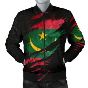 Mauritania In Me Men's Bomber Jacket - Special Grunge Style A31 Bomber Jacket