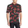 Meat Pattern Print Design 01 Men Polo Shirt