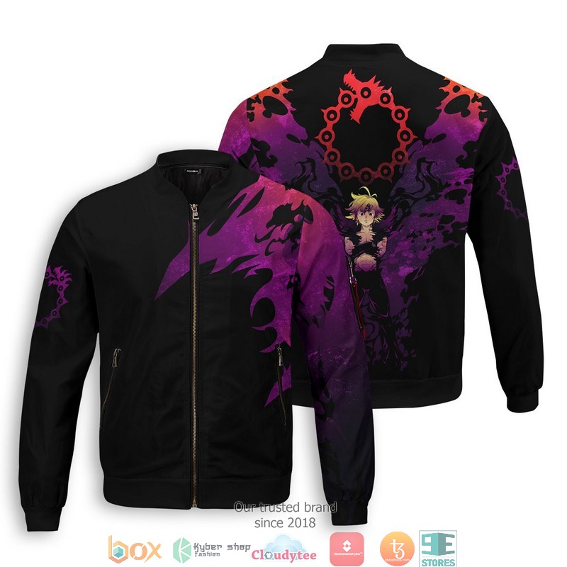 Meliodas Demon Bomber Jacket 2 Meliodas Demon Bomber Jacket 2