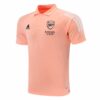 Mens Arsenal Polo Shirt Ucl Chalk Coral 2020/21