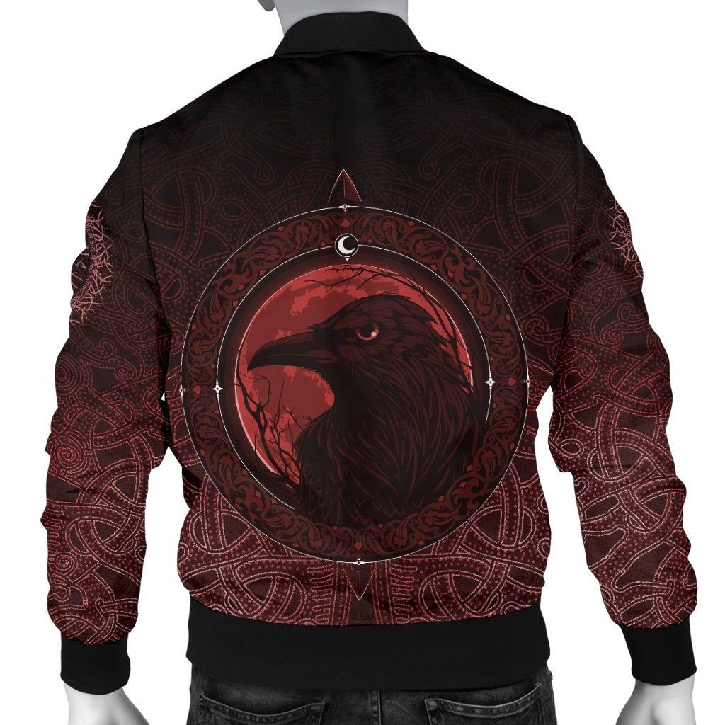Ethnic Odin Raven Red A31 Bomber Jacket Ethnic Odin Raven Red A31 Bomber Jacket