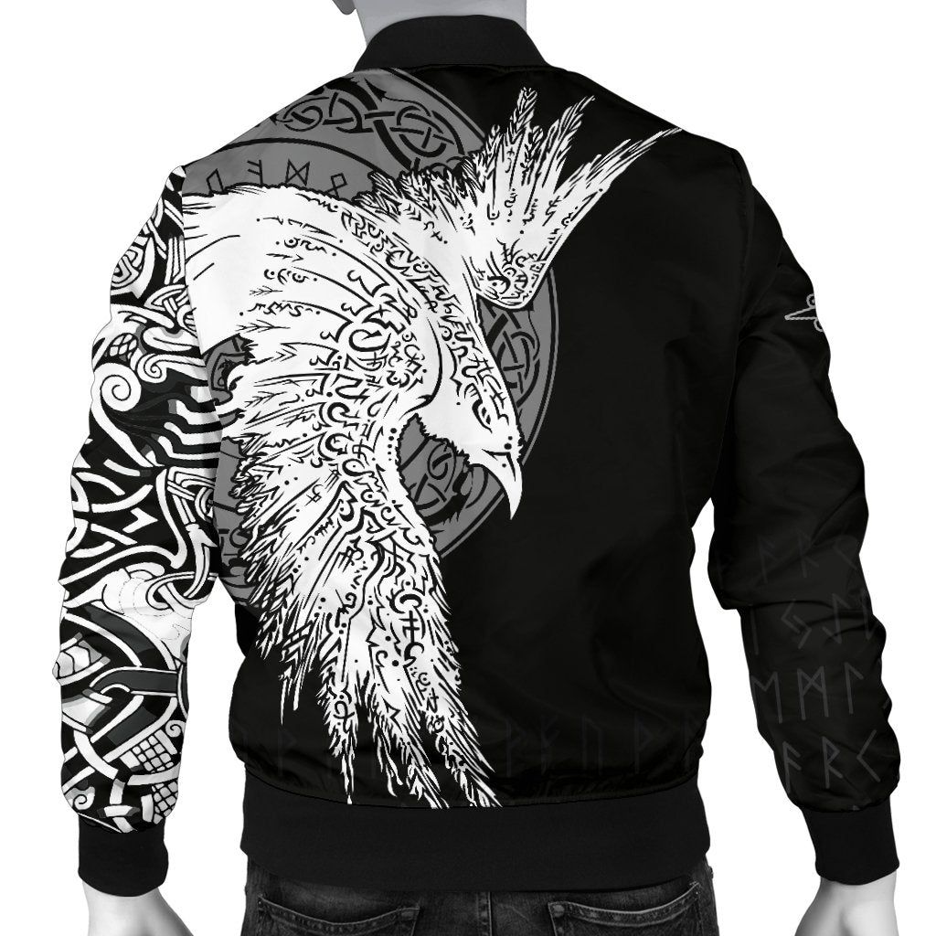 Mens-Bomber-Jacket-Mystical-Raven-Tattoo-Special-A31-Bomber-Jacket-1