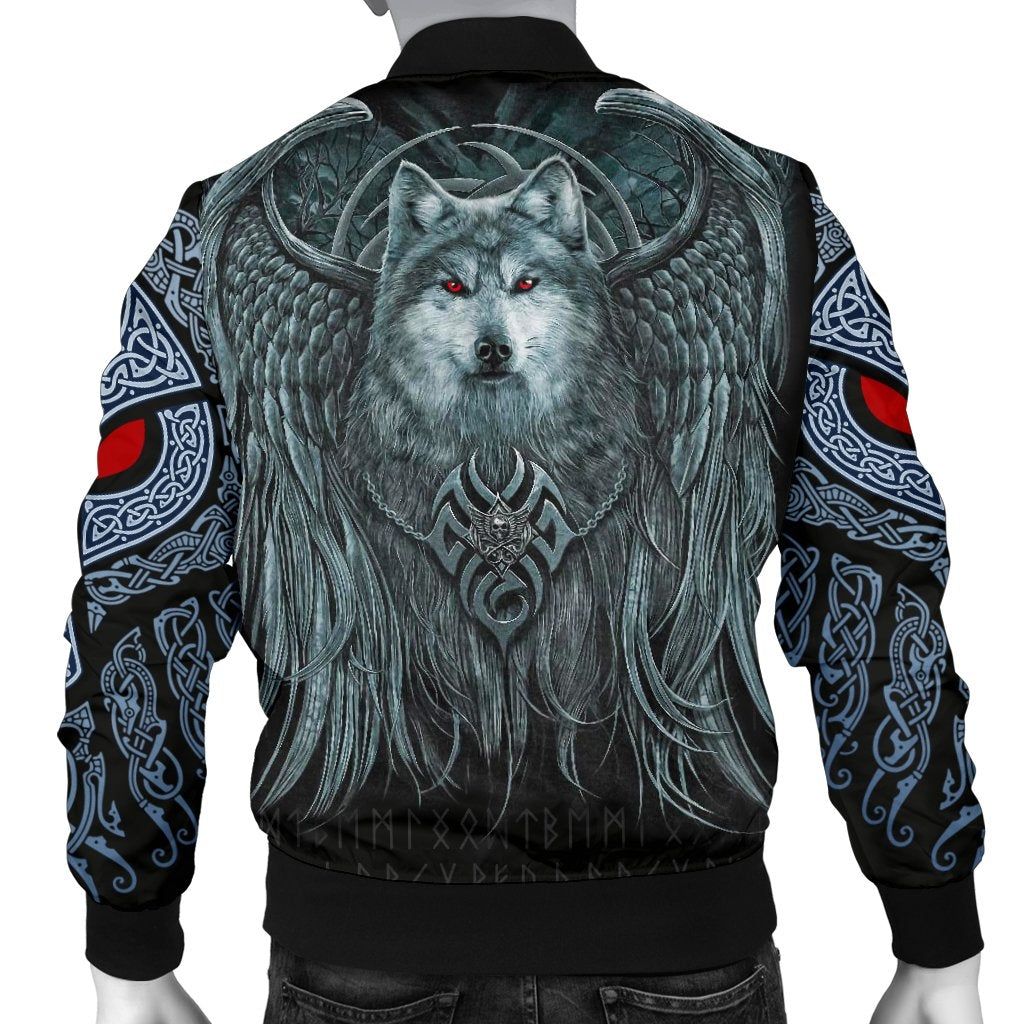 Spiral Wolf Spirit A31 Bomber Jacket Spiral Wolf Spirit A31 Bomber Jacket