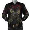 Men's Bomber Jacket The Wolves Skoll and Hati A7 Bomber Jacket