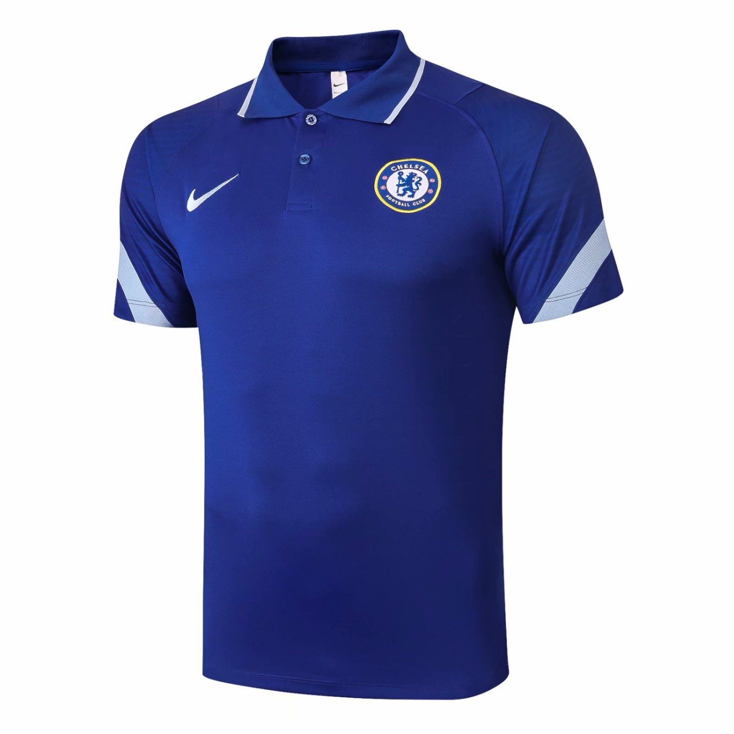 Mens Chelsea Polo Shirt Blue 2020/21 Mens Chelsea Polo Shirt Blue 2020/21