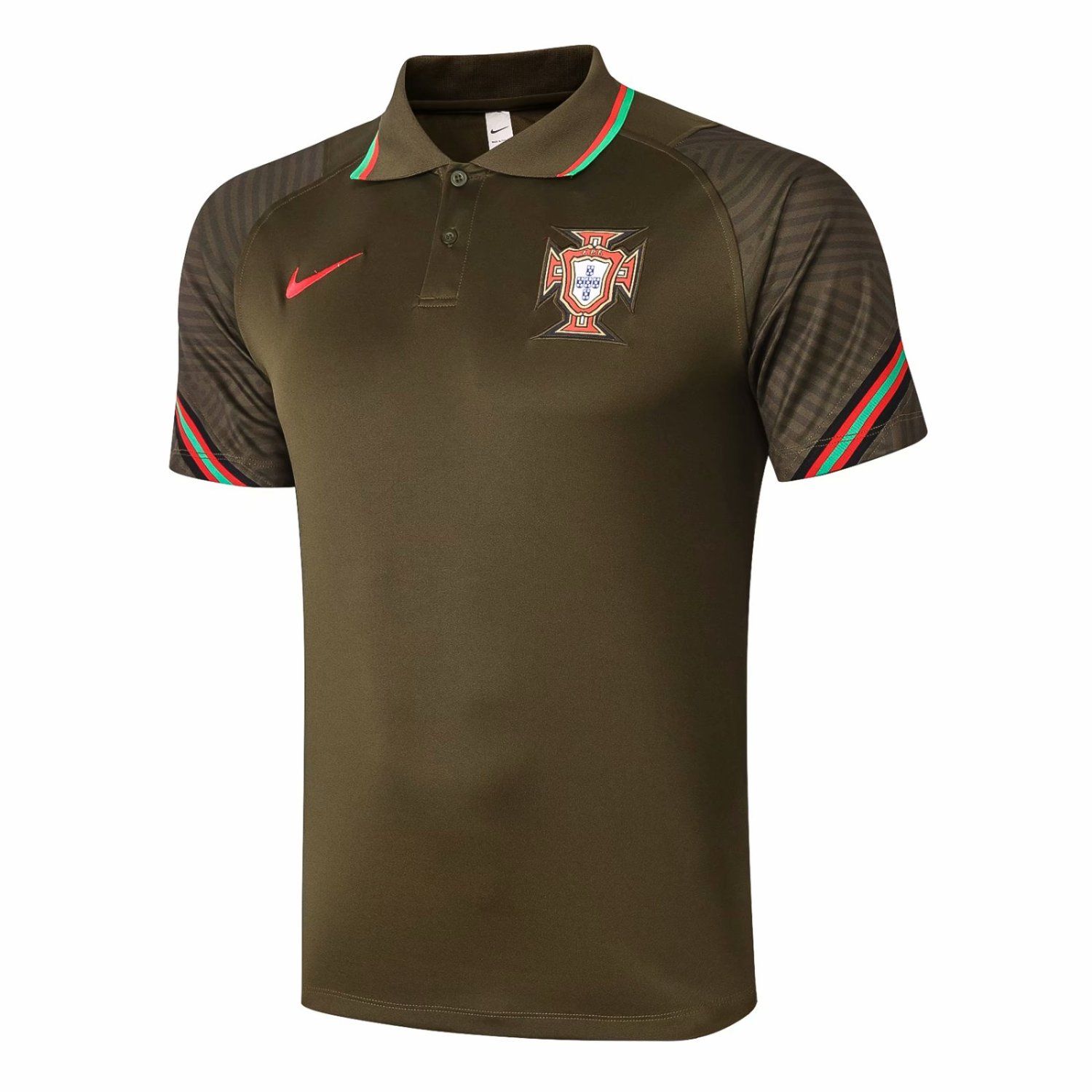 Mens Portugal Polo Shirt Deep Green 2020/21 Mens Portugal Polo Shirt Deep Green 2020/21
