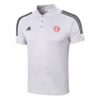 Mens S. C. Internacional Polo Shirt Light Grey 2020/21