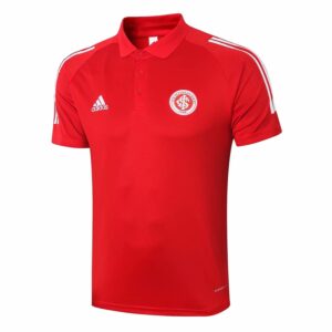 Mens S. C. Internacional Polo Shirt Red 2020/21