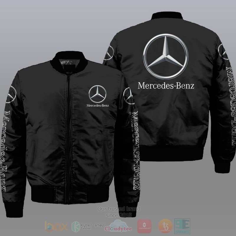 Mercedes Benz Car Bomber Jacket Mercedes Benz Car Bomber Jacket