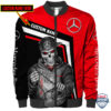 Mercedes Benz Ghost Rider Custom Name Bomber Jacket