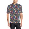 Mermaid Pattern Print Design 08 Men Polo Shirt