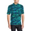 Mermaid Scales Pattern Print Design 06 Men Polo Shirt