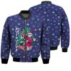 Merry Christmas Anime Girl Retro Christmas Holiday Gifts Unisex 3D Bomber Jacket