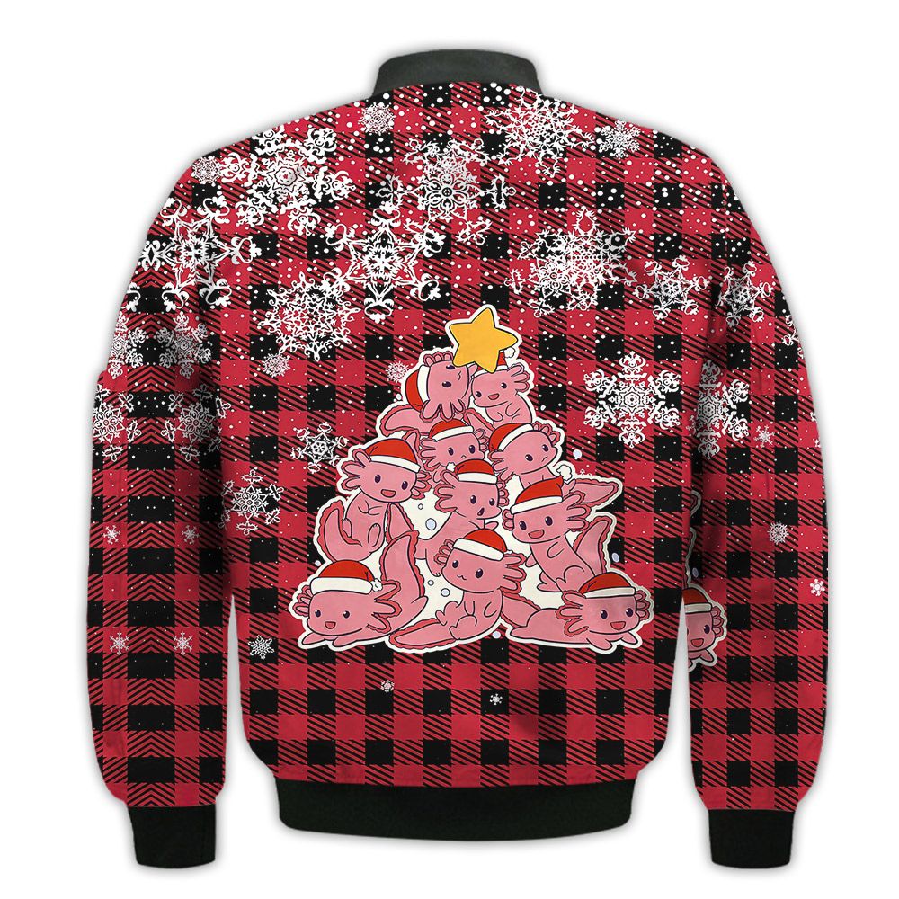Merry-Christmas-Axolotl-Christmas-Tree-Cute-Retro-Christmas-Holiday-Gifts-Unisex-3D-Bomber-Jacket-2