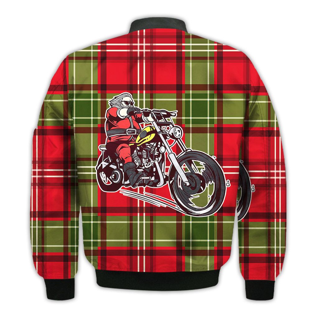 Merry-Christmas-Biker-Santa-Retro-Christmas-Holiday-Gifts-Unisex-3D-Bomber-Jacket-2