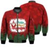 Merry Christmas Chillin With My Gnomies Retro Christmas Holiday Gifts Unisex 3D Bomber Jacket