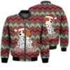 Merry Christmas Christmas Beagle Dog Retro Christmas Holiday Gifts Unisex 3D Bomber Jacket