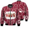 Merry Christmas Christmas Coffee Drink Cute Retro Christmas Holiday Gifts Unisex 3D Bomber Jacket