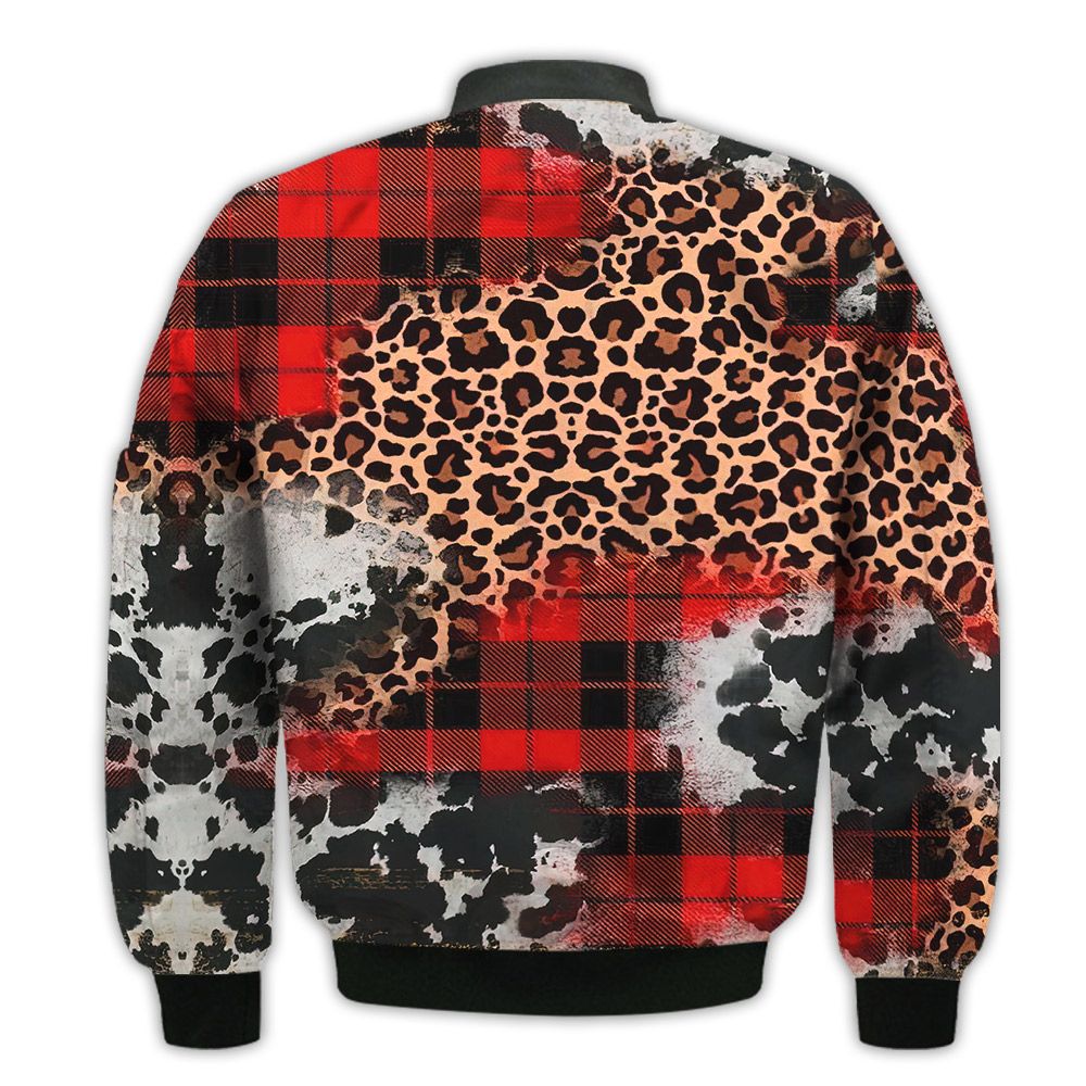 Merry-Christmas-Christmas-Cow-Leopard-Retro-Christmas-Holiday-Gifts-Unisex-3D-Bomber-Jacket-2